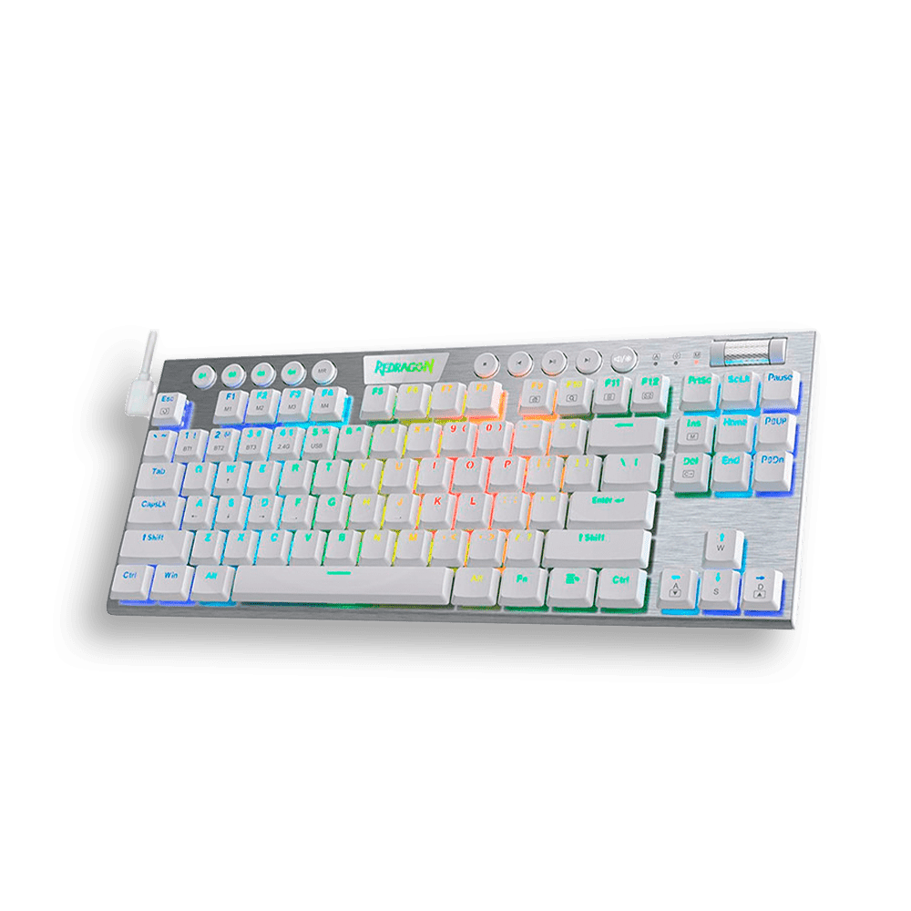 [SPE-20223] TECLADO REDRAGON K622 HORUS TKL RGB SP-RED BLANCO