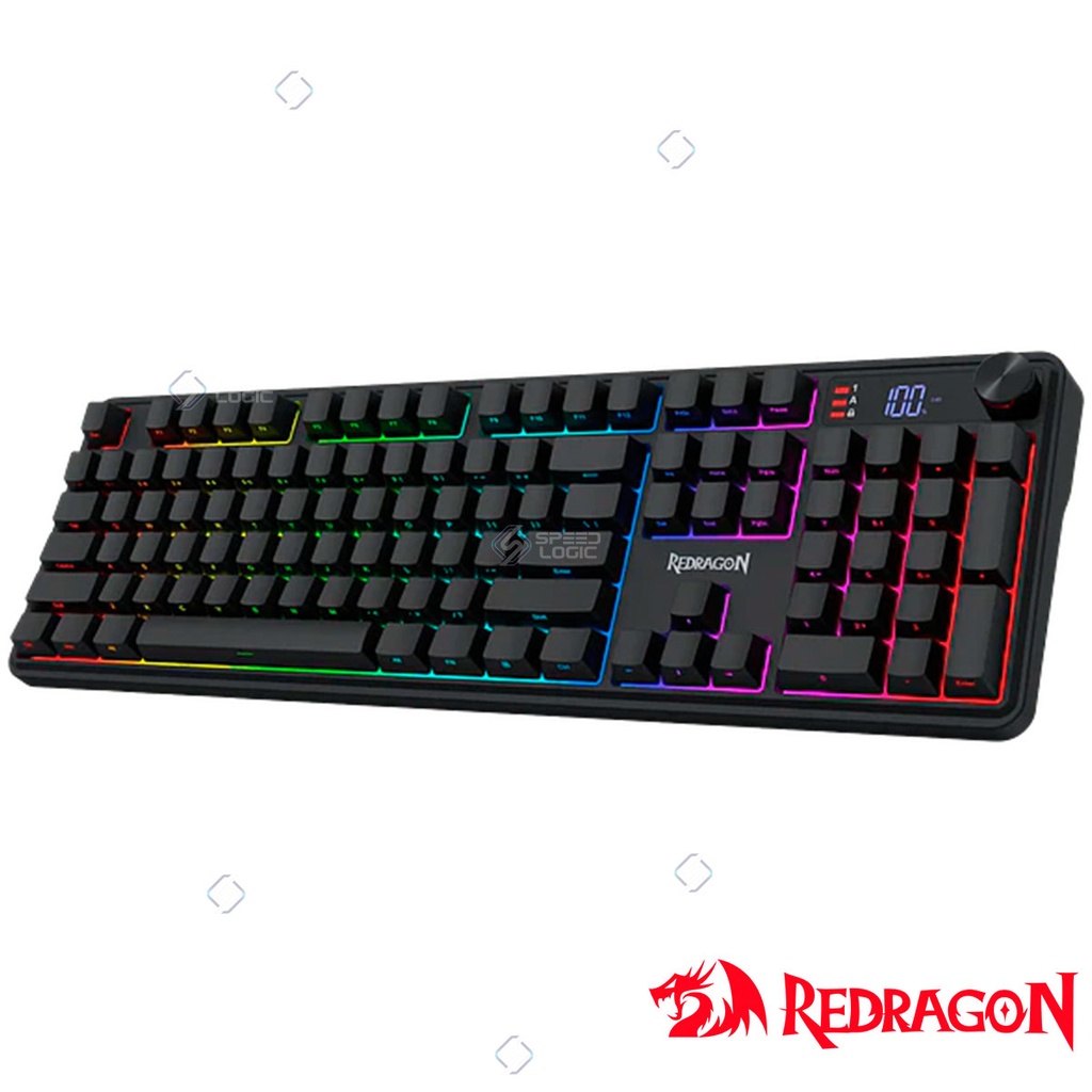 [SPE-20276] TECLADO REDRAGON RM104 PRO VOLCANO K526-PRO INALAMBRICO RECARGABLE