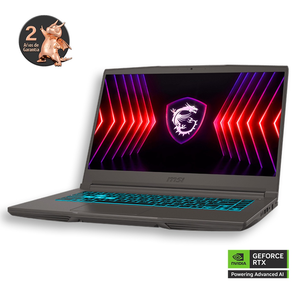 [SPE-52347] MSI THIN 15 B13UC-3256XCO/CORE i5 13420H+16GB D4+NVMe 512GB+4GB RTX-3050+15,6" FHD+MORRAL+ 2 AÃOS GTIA