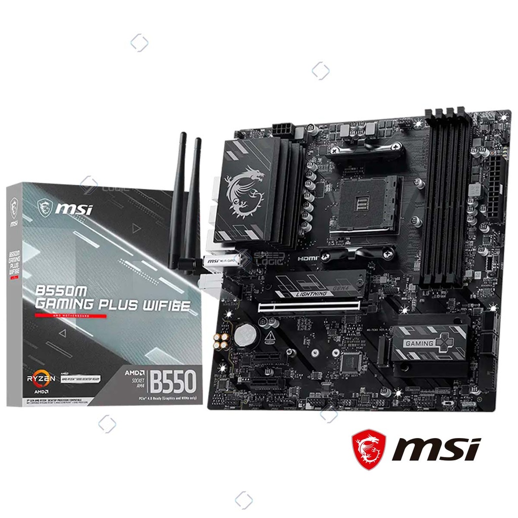 [SPE-34335] MSI B550M GAMING PLUS WIFI6E GPU PCI4,0 4DDR4 RYZ