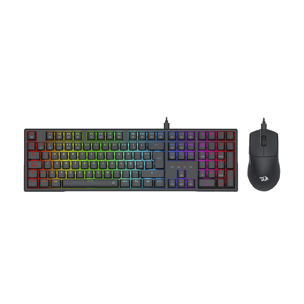 [SPE-21093] COMBO 2en1 REDRAGON S146 TECLADO + MOUSE RGB