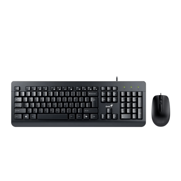 COMBO MOUSE + TECLADO GENIUS KM-160 USB Negro