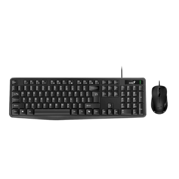 COMBO MOUSE + TECLADO GENIUS KM-170 USB Negro