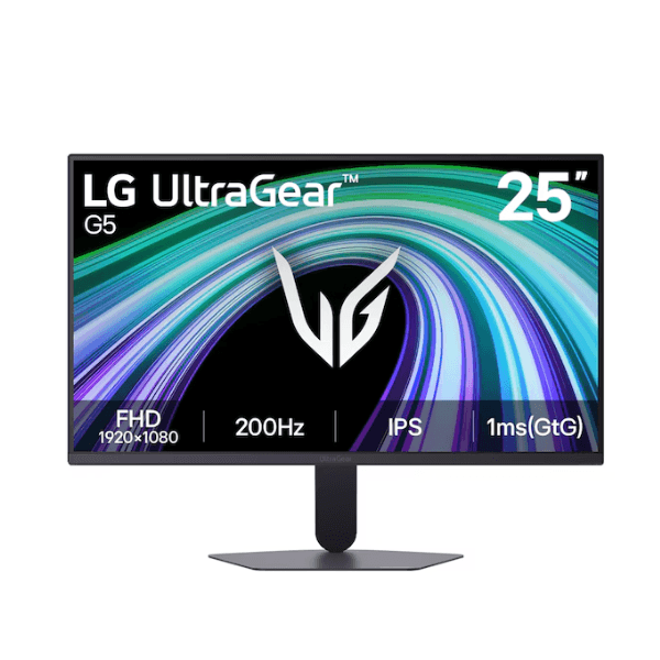 LG MONITOR 25" Gaming UltraGear G5 25G523B-B 200Hz HDMI/DisplayPort