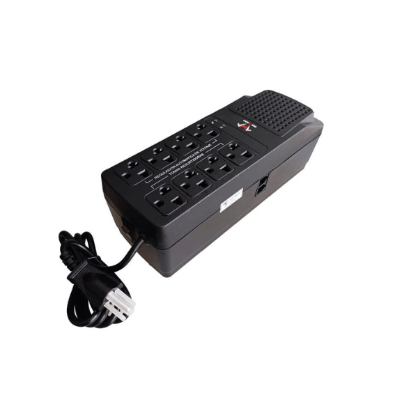 REGULADOR WATTANA STARTEC 1200VA/600W, 8 Salidas