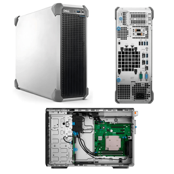 [INT-16235] SERVIDOR DELL PowerEdge T160, Intel Xeon 6 Performance 6333P 3.1GHz, RAM DDR5 16GB, Disco 2TB SATA, Controladora PERC H355 (T160272_6333P116)(gtia 36 meses)