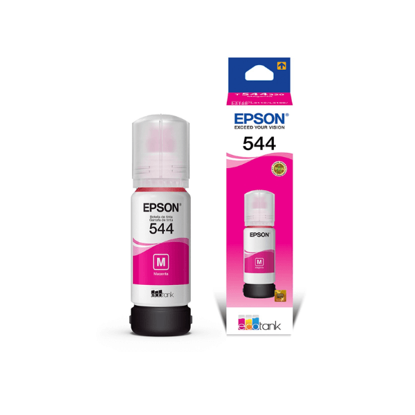 [INT-10107] BOTELLA DE TINTA EPSON T544 MAGENTA 7.500 Pag. L3110/L3150/L3160/L5590 70ML (C13T00N32A)