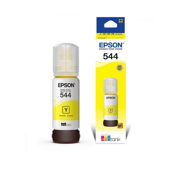 [INT-10108] BOTELLA DE TINTA EPSON T544 YELLOW 7.500 Pag. L3110/L3150/L3160/L5590 70ML (C13T00N42A)