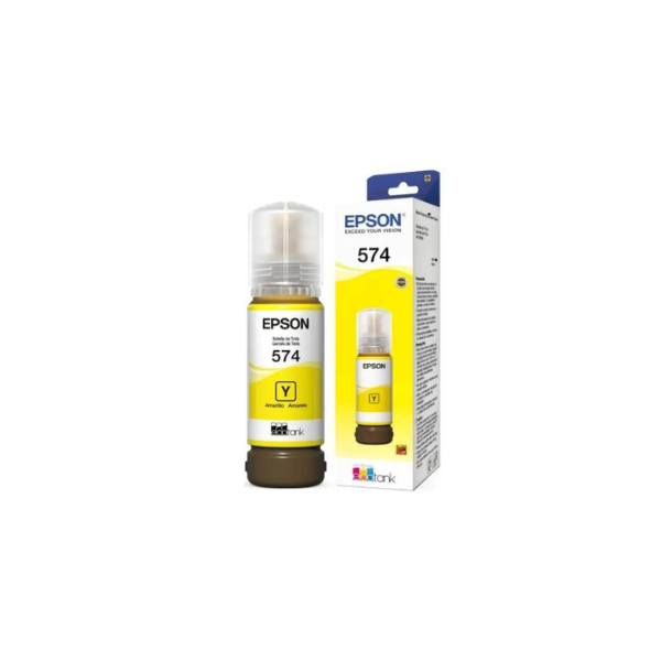 [INT-15932] BOTELLA DE TINTA EPSON T574 YELLOW 7.500 Pag. L8050/L18050 70ML (T574420-AL)