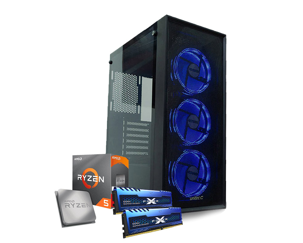 CPU APOLO RYZEN 5-5600G 500GB M.2 16GB RAM