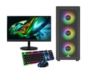 PC GAMER ICEBERG COMPLETO R5 5600G 16GB RAM SSD M.2 Mvme 512gb 1tb HDD