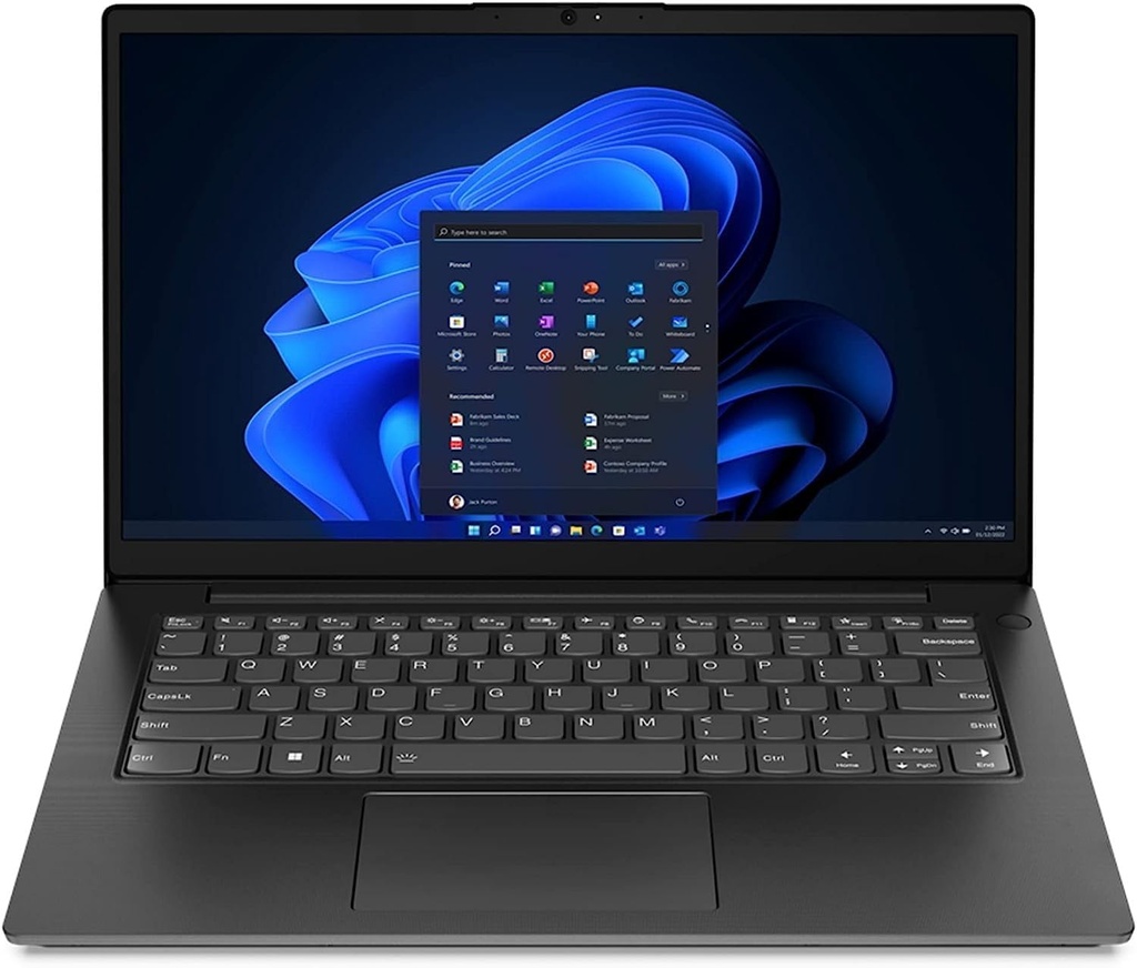 Portatil LENOVO V14 G4 AMN, AMD Ryzen 5 7520U, SSD 256GB, DDR5 8GB, NO DVD, Pantalla 14" FHD, FreeDOS, Arctic Grey