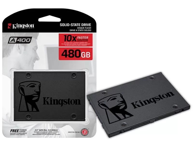 SSD 480GB KINGSTON MODELO: SA400S37/480G 10x