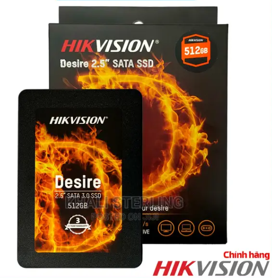 [A3052] SSD SATA HIKVISION DESIRE 2.5 512GB