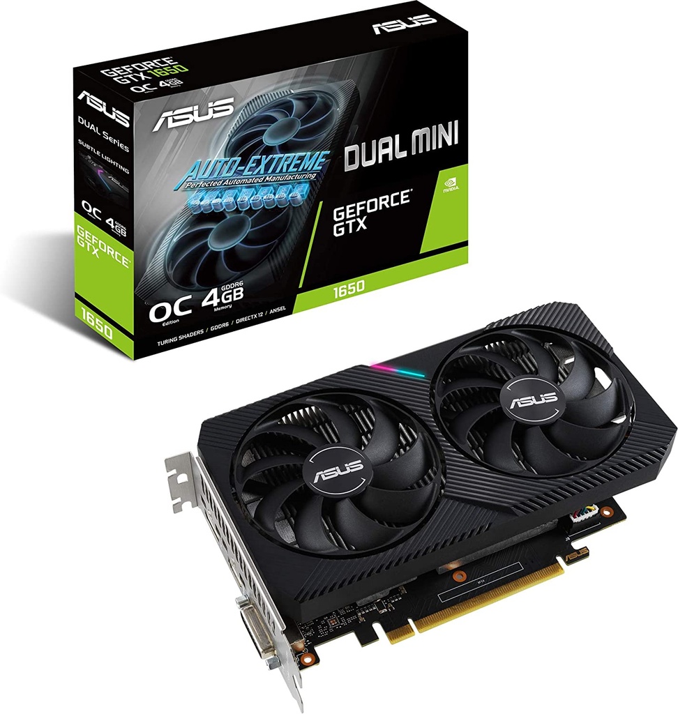 [K6521] Tarjeta Video Asus 1650 4gb OC GDDR6