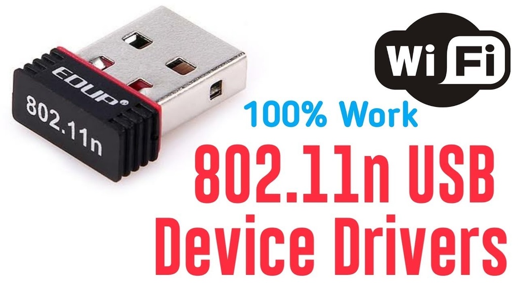 Adaptador Usb 2.0 Wifi 802.11n Con Antena Wireless 300mbps