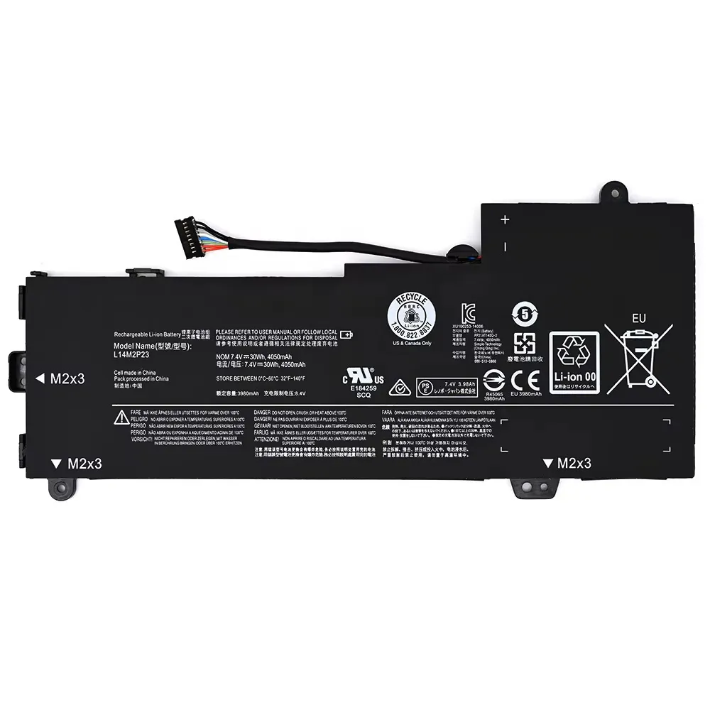 BATERIA PARA LENOVO L14M2P23 IDEAPAD  SERIES100-14 / 500S-13 / 510S-13 / 100-14IBY / 500S-13ISK