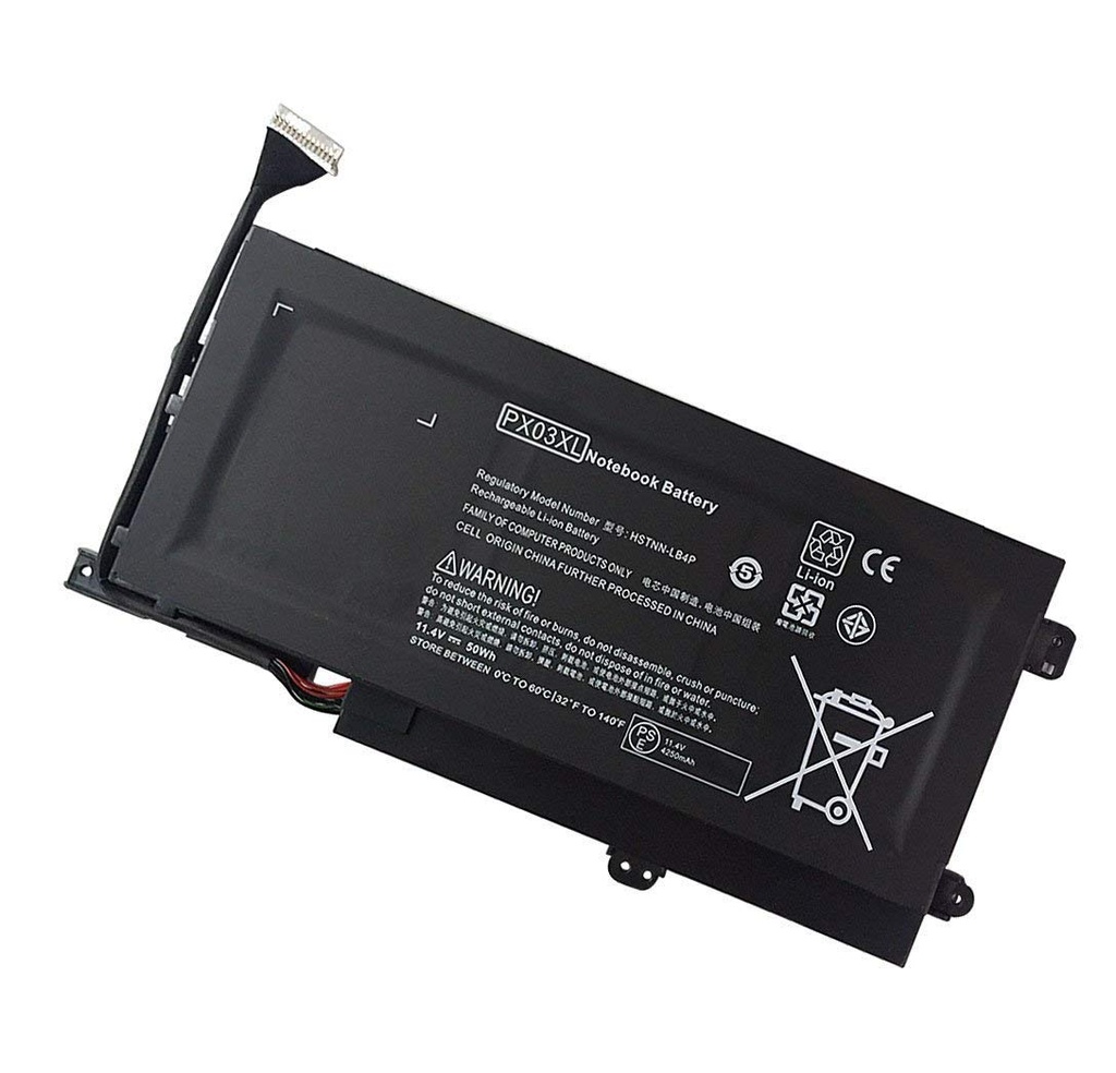 BATERÍA PORTATIL HP PX03XL ENVY 14 TOUCHSMART M6 M6-K K002TX K022DX M6-K022DX M6-K012DX M6-K010DX M6-K015DX M6-K025DX M6-K054CA