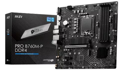 [AB760MP] BOARD MSI PRO B760M-P DDR4 / LGA 1700 / MICRO ATX