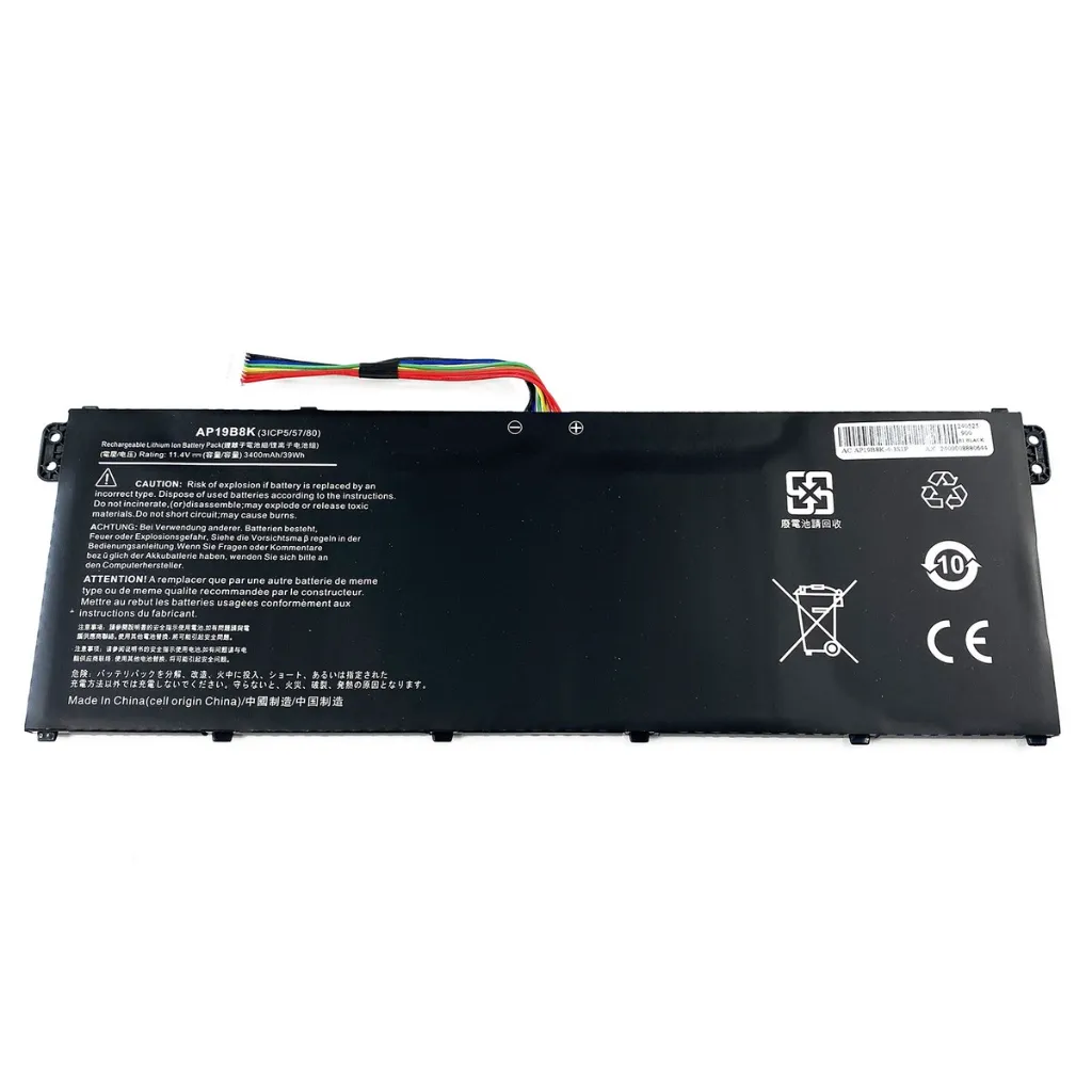 Bateria para Acer Aspire 3 AP19B8K AP19B5K A315-56 A315-57 A315-57g, A314-22, A317-52, A315-56, A515-54, A715-42