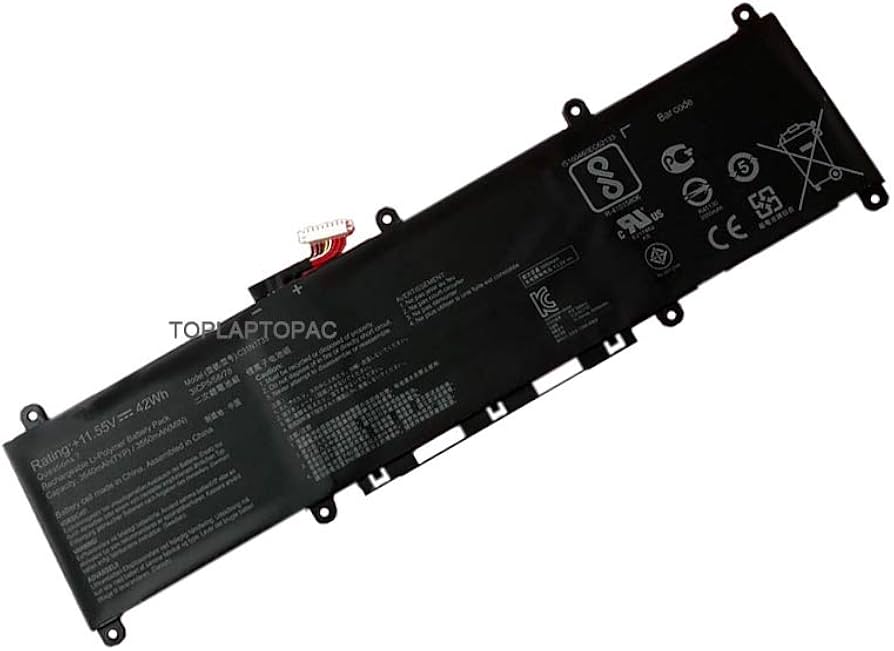 [A02341] Bateria Asus Vivobook Flip 14 Tp412f Tp412fa Tp412u C31n1733 Negro