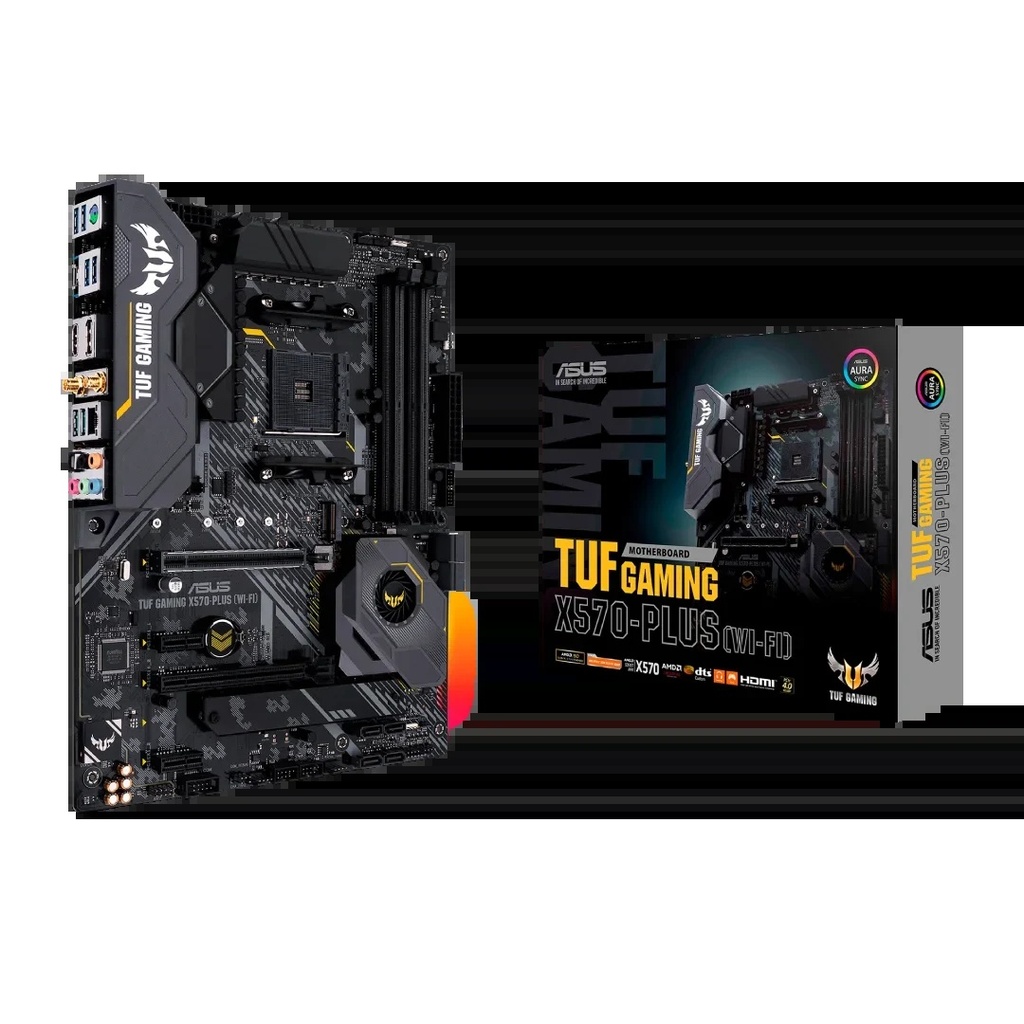 Board Asus TUF X570 Plus Gaming WIFI Ryzen DDR4 AM4