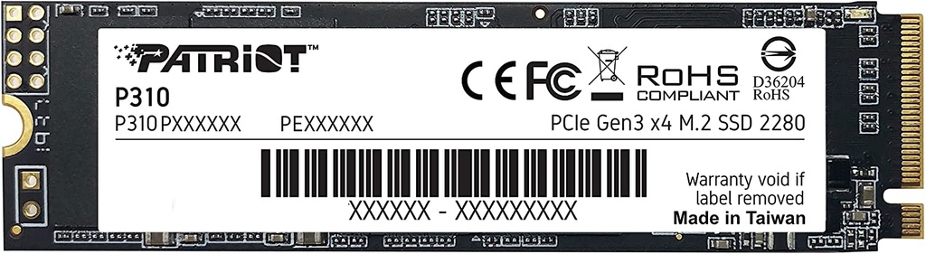 [K982] DISCO SSD M.2 NVME 480GB P310 PATRIOT