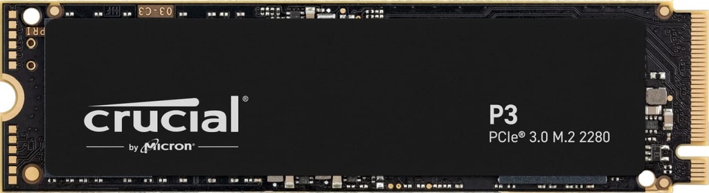 DISCO SSD M.2 PCIe 3.0 NVME 500GB P3 CRUCIAL