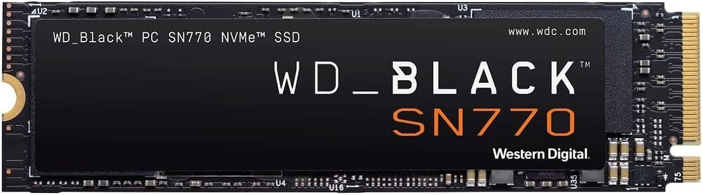 Disco M.2 NVME SN770 1TB WD_BLACK 5150MB/S WESTERN DIGITAL