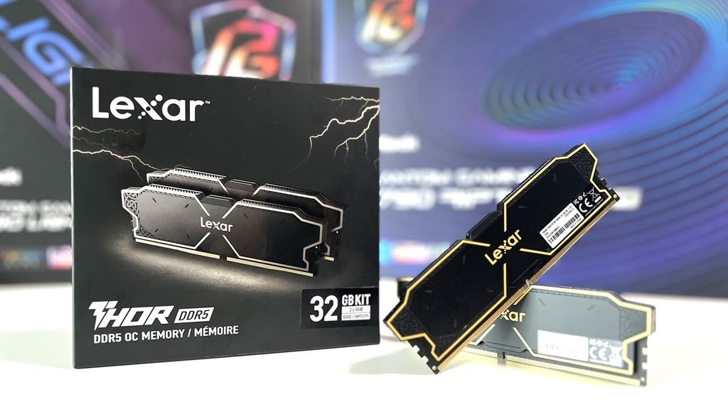 KIT MEMORIA RAM LEXAR DDR5 THOR 2X16GB 5600MHZ