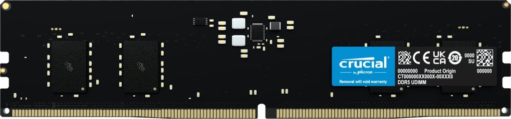 [A8412] MEMORIA RAM PC 8GB DDR5 4800 MHz CL40 CRUCIAL