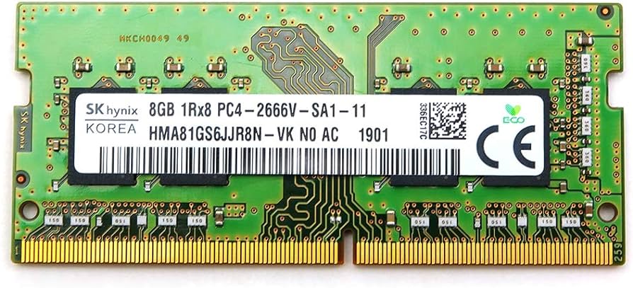 [SKH826] MEMORIA RAM PORTATIL SK HYNIX DDR4 8GB 2666 MHZ
