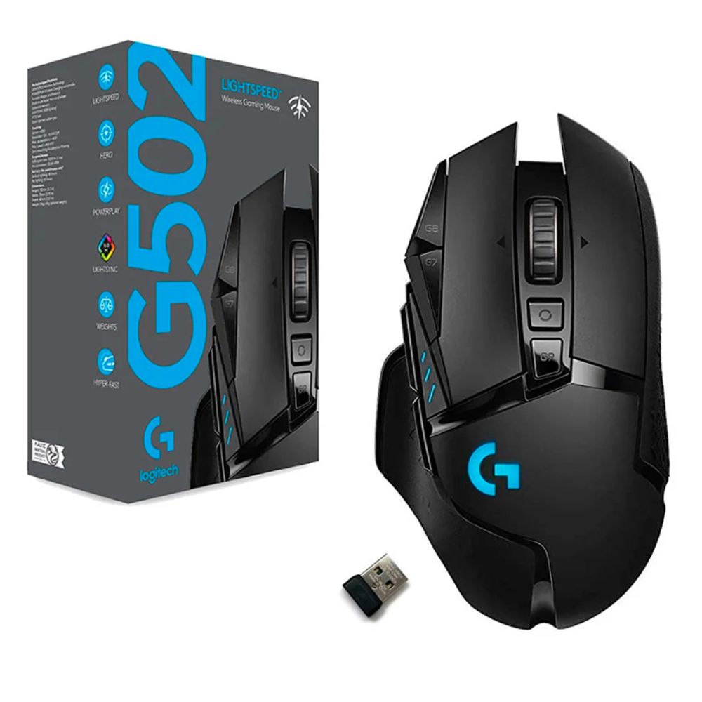 [AG502I] MOUSE LOGITECH G502 LIGHTSPEED INALAMBRICO