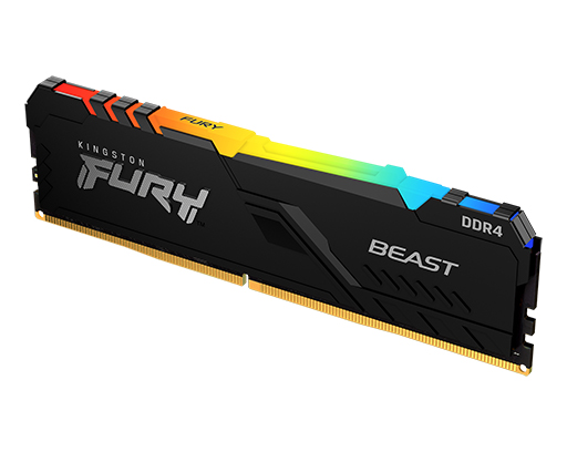 [AF416] Memoria Ram PC Kingston Fury Beast RGB DDR4 16GB 3200MHz