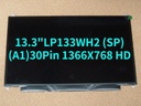 PANTALLA PORTATIL LED ULTRA SLIM 13.3 PUL 30 PINES MODELO: LP133WH2