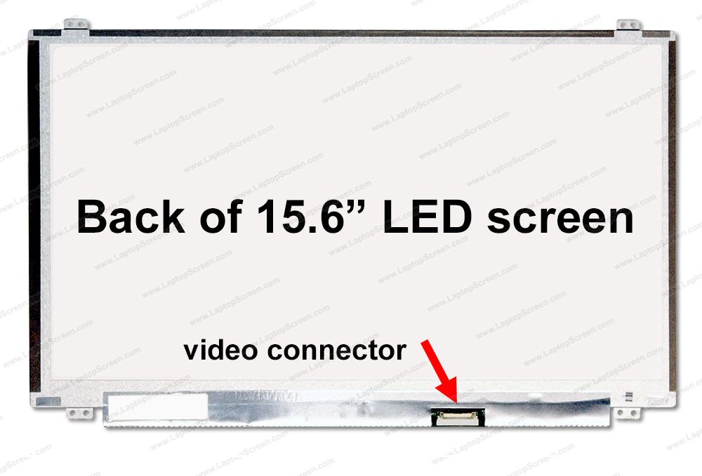 [A01031] PANTALLA PORTATIL LED ULTRA SLIM 15.6 PUL 30 PINES NANO EDGE FULL HD CON SOPORTES
