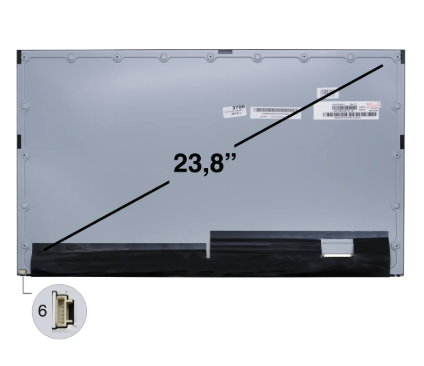 PANTALLA TODO EN UNO LED 23.8 PUL IPS ALL IN ONE MODELO: MG2381B01-2  M238HVN01.1