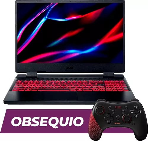PORTATIL ACER NITRO INTEL CORE I5 12450H / RAM 16GB / SSD 512GB / RTX 2050 4GB