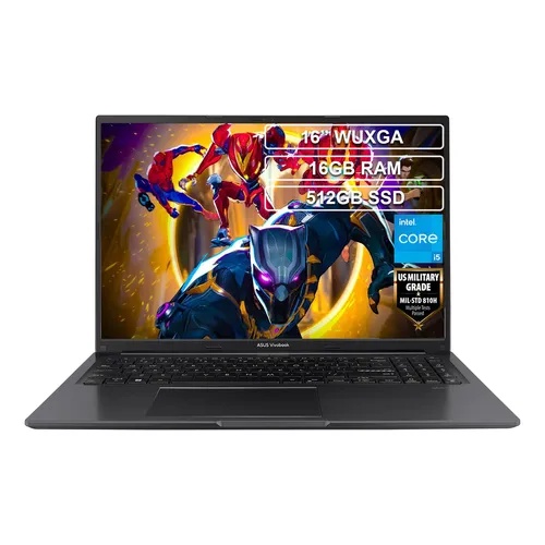 PORTATIL ASUS X1605Z INTEL I5 12500H 2.50GHZ DDR4 16GB M.2 NVME 512GB LED 15.6 PULG