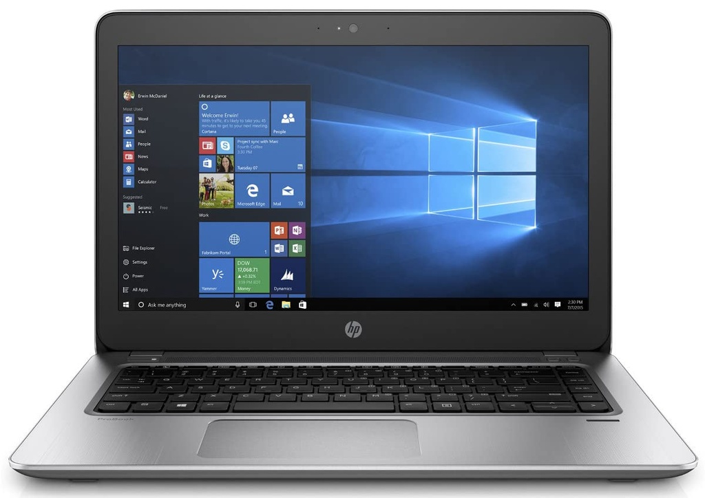 [B00333] PORTATIL HP PROBOOK 440 G4 INTEL CORE I5 7GN RAM DDR4 16GB SOLIDO 240 14 PULG