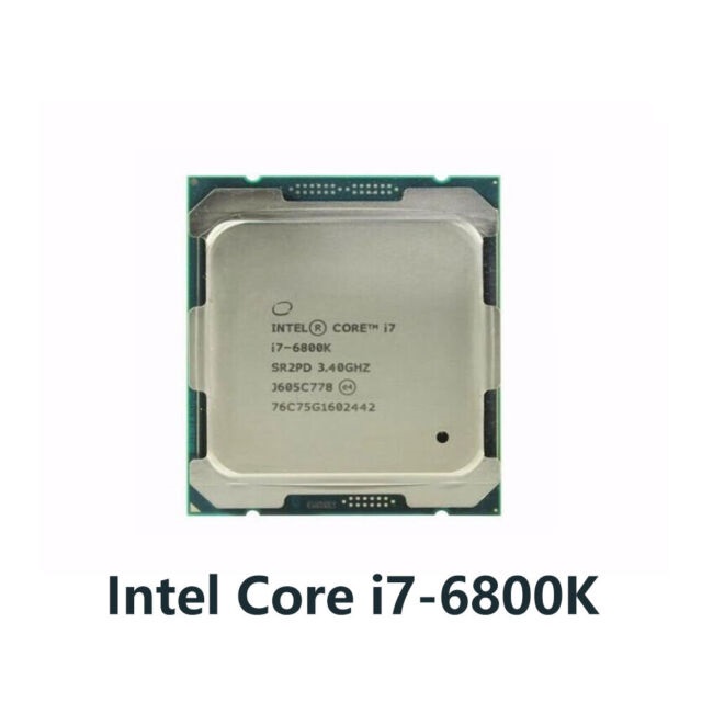 PROCESADOR INTEL I7 6800K SOCKET 2011-3