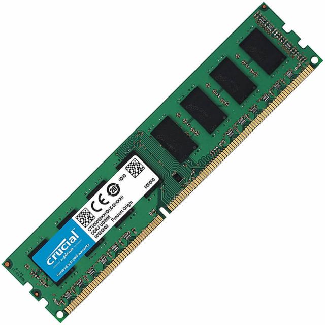 RAM PC DDR3 4GB 1600MHZ-12800 CRUCIAL