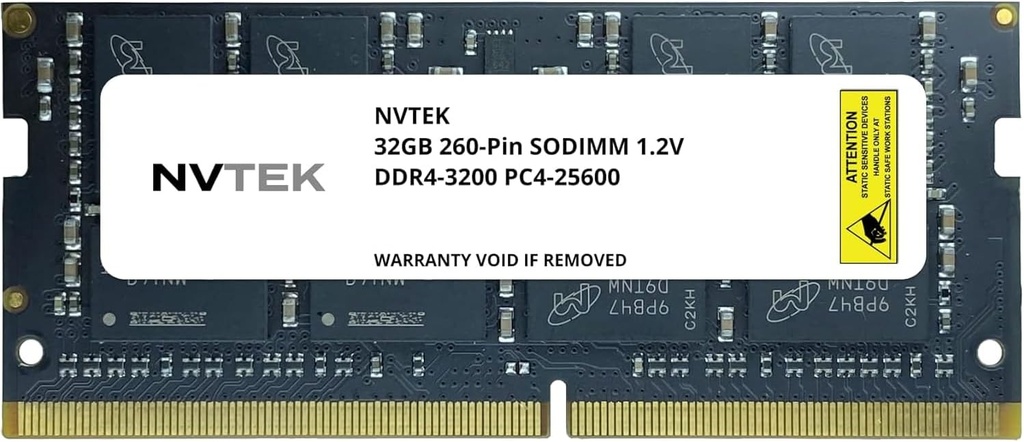 RAM PORTATIL DDR4 32GB 3200MHZ  NVTEK