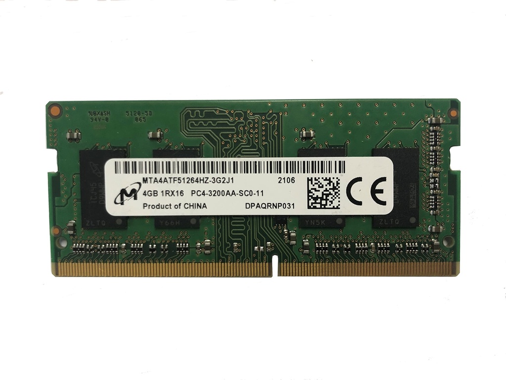 [A9614] RAM PORTATIL DDR4 4GB 3200MHZ MICRON/ SK HYNIX
