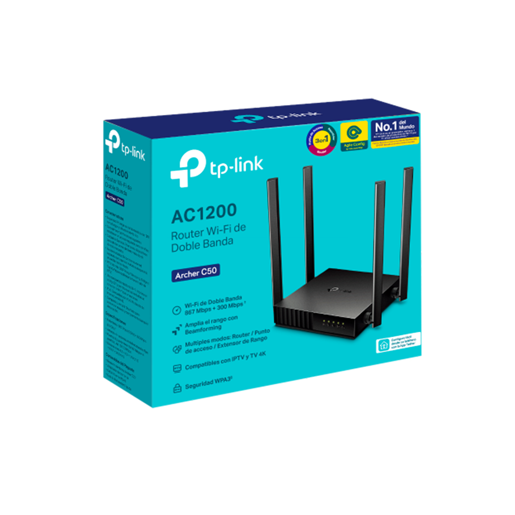 ROUTER TP LINK INALÁMBRICO ARCHER C64 AC1200