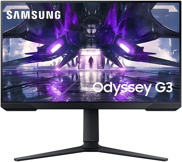 [AG3ODY] SAMSUNG Odyssey G32A Monitor de videojuegos de 24" con Eye Saver Mode, Free-Sync Premium, FHD, 1ms, 165Hz, con altura ajustable