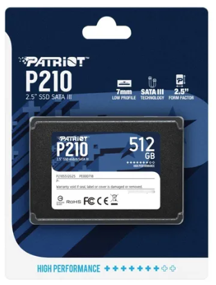 [PA512] SSD 512GB PATRIOT MOD: P210