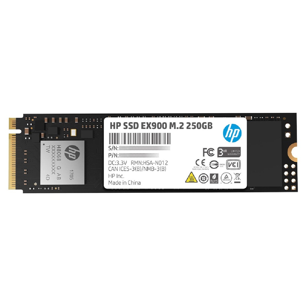 [HP99] SSD M.2 250GB Nvme HP EX900 (Open Box)