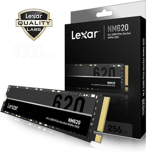 [A28040] SSD M.2 NVME 256GB LEXAR NM620 MODELO: LNM620X256G-RNNNG
