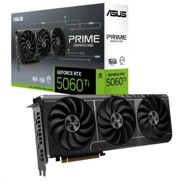 [A5060TI] TARJETA VIDEO ASUS PRIME GeForce RTX™ 5060 Ti 16GB GDDR7